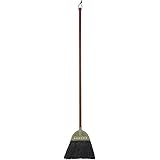 アズマ 外ほうき コンポニワニワ長柄 穂幅27cm 全長129cm 適度な弾力で掃きやすい 混穂177