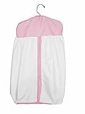 Baby Doll Bedding Forever Mine Junior Diaper Stacker, Pink