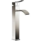 Dawn ab78 1158bn single-lever Square Tall洗面所蛇口、つや消しニッケル