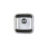 Blanco 441026 Stellar Singleボウルステンレススチールアンダーマウントバーシンク15 " x 15インチ、 18" 441026 1