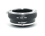 K&F ニコン nikonAIレンズ-マイクロフォーサーズ m4/3 マウントアダプター PRO レンズクロス付 nf-m43-pro (KFM43PRO)