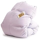 タンスのゲン 羽毛布団 ダブル【コインランドリーで洗える！】ダウン93％ 増量1.7kg 日本製 7年保証 洗える ウォッシャブル 掛け布団 10119060(100066)