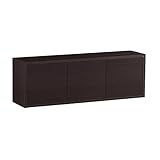 arne ウォールシェルフ 壁掛け 幅90 奥行21 高さ30 耐荷重10kg WallBox7-DX B-900 アート 壁 リビング 棚 ラック 収納 シェルフ ダークブラウン