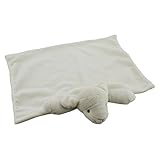 Petit Cheri Soft White Lamb Baby Comforter Blanket by Petite Cheri