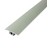 m-d建築製品Cinch t-molding W / SnapTrack ( Fluted ) 36 "サテンシルバーサテンシルバー