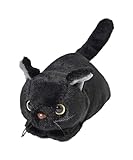 Bleu Bleuet ブルーブルーエ 寝そべり ぽちゃ ねこ ぬいぐるみ (クロ)