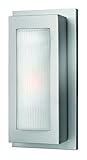 Hinkley照明2050-gu24 14 "高さ1ライト蛍光灯屋外壁取り付け用燭台FR、 6.75 in. W x 4.5 in. D x 14 in. H 2050TT-GU24 1