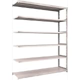 ＴＲＵＳＣＯ　Ｍ２軽中量ボルトレス棚１７６０×４５０×Ｈ２１００増結６　ネオグレ M2-7646BNG(ﾈｵｸﾞﾚｰ)(P)