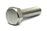 ステンレス/生地 六角ボルト (細目・全ねじ) Ｍ１２×４０ ＜ピッチ＝1.0mm＞ (1本入り)
