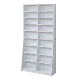 1cmピッチ大収納ラック yh-110h-wh ホワイト 幅:90cm