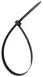 Heavy Duty Cable Ties 14-inch 120 Pieces Value Pack of Black Nylon Wire Zip Cable 0.31 Inch Width Mu
