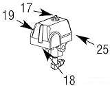 Ridgid 25118バルブ、Unloader、2 x 2 x 1 cm、ホワイト