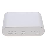 KKmoon Mini Fiber Optic GE EPON ONU Modem 10/100/1000Mbps, PON Port + LAN Port + Reset + Power Port/