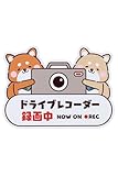 【もりくま商店】録画中 ステッカー 車ドライブレコーダー録画中 カーステッカー マグネット 小 犬