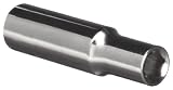 Martin BD610 5/16 Type I Opening 3/8 Square Drive Socket, 6 Point Deep, 2-7/32 Overall length, Chrom