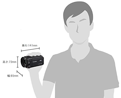Panasonic 4K Camcorder 8.29MP VX985M 64GB HC-VX985M-K Japanese
