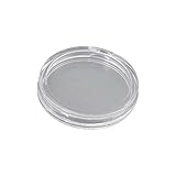 TOOGOO ( R ) 50 xポータブルプラスチッククリアコインボックスストレージケースホルダー直径22 mm 30mm