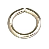 丸カン マルカン １.６×７ 線径１.６ｍｍ 内径７ｍｍ 鉄製 ニッケルメッキ シルバー 32個入り