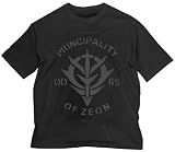 コスパ 機動戦士ガンダム ジオン ビッグシルエット Tシャツ BLACK Lサイズ