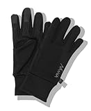 [ナンガ] POLARTEC POWER STRETCH GLOVES ポーラテック パワーストレッチ グローブ 手袋 スマホ対応 (カラー：ブラック)(M)