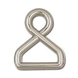 3/4" Nickel Plated Twist Bag Strap Ring