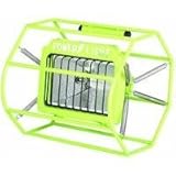 Designers Edge L113 Industrial Impact-Resistant Untippable-Spring Mounted Portable Halogen Work Ligh