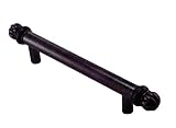 MNG Hardware 20333-12 12-Inch C/C 14-Inch Overall Oversize Rattan/Tube Handle, Oil Rubbed Bronze by 