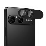 ZXZone カメラフィルム for Xperia 10 VII 用 アルミ合金製＋AR高透過率強化ガラス エクスペリア 10 VII レンズ保護 カメラカバー レンズ保護 フィルム 防爆裂 ・耐衝撃・スクラッチ防止・露出オーバー防止・ケースに干涉なし（1枚） (ブラック)