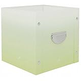 リビングチェスト用ボックス SQ290 緑　3個ボックス分セット