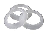 LDR 506 6506 1-1/2-Inch Polyethylene Flanged Tailpiece Washers [並行輸入品]