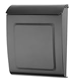 Aspen Locking Wall Mount Mailbox, Letterbox, Postbox Graphite by ARCHITECTURAL MAILBOXES [並行輸入品]