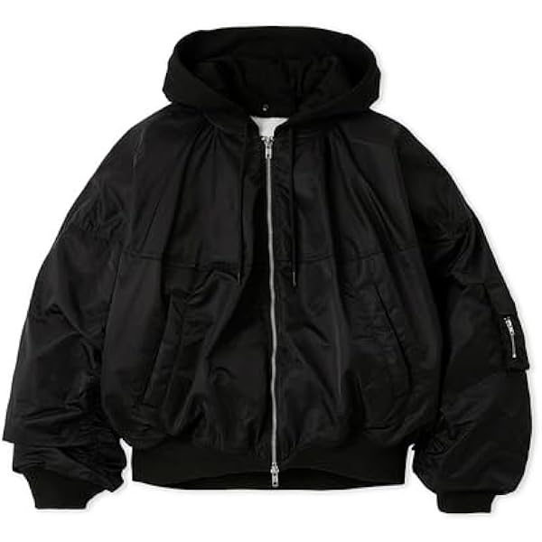 Amazon | [エミ] シアーボリュームブルゾン 13WFJ244028BEGF | コート