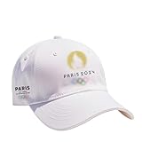 2024 パリ五輪 記念キャップ 2024パリオリンピック グッズ キャップ 野球帽 ベースボールキャップ UVカット シンプルです 快適です ファッションですの帽子です 無地 男女兼用 深めタイプ [並行輸入品]