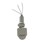 Yammy　12M PIR 赤外線　モーション　センサー　検出器　LED　ライト　アウトドア　 RF AC85V~265V グレー