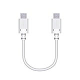 エレコム USB Type-C ケーブル ( USB PD対応 ) タブレット C to C 【最大3Aで高速充電】 0.1m 【iPhone15 対応検証済】 ホワイト MPA-CC01PNWH