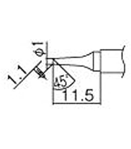 Amazon.co.jp: 白光(HAKKO) コテサキ/2BCガタ(Z) T12BC2Z : DIY・工具