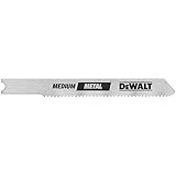 DEWALT DW3755-5 4-Inch 8 TPI Aluminum/Fiberglass Cut Cobalt Steel T-Shank Jig Saw Blade (5-Pack) [並行