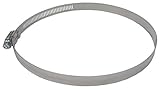 LDR 610 6096 Adjustable Stainless Steel Hose Clamp with 1/2-Inch Band and Hex Head Screw, 5 9/16-Inc