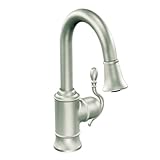 Moen Woodmere高円弧プルダウンSingleマウントバー蛇口 .375 S6208CSL 1