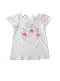 猫とジャックGirls ClothingブルーストレッチデニムとマギーとZoeホワイトシャツ4t