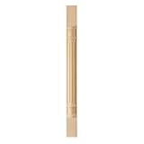 ブラウンwood-fluted半分Assembled filler-hard Maple 01392040hm2