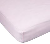 Carters Easy Fit Sateen Crib Fitted Sheet, Pink (Discontinued by Manufacturer) [並行輸入品]