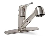 Premier 120161LF Sonoma Single-Handle Kitchen Faucet with Pull-Out Spout, Brushed Nickel by Premier