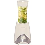 アイリスオーヤマ(IRIS OHYAMA) ミキサー ブレンダーボトル ジューサー 持ち運べる 小型 330ml アイボリー PBB-330-C