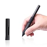 ラバーグリップ for Wacom Pen LP-190-2K LP-1100-4K Wacom One DTC-133 Pen 用 - 黒い