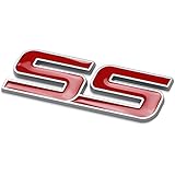 Amazon Ss ロゴ車のフロントグリル車のエンブレムフィット用カマロコルベット エンブレム 車 バイク