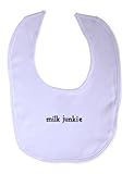 Babygags Milk Junkie Bib, White by Silly Souls [並行輸入品]