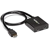 StarTech.com 2出力対応 4K HDMI 分配器スプリッター USBバスパワー/ACアダプタ対応 4K 30Hz ST122HD4KU