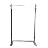 美d生活工房 業務用 ブラッククローム ハンガーラック 耐荷重100kg 組立不要 プロG600