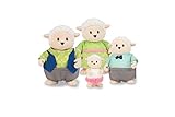 Li ' l Woodzeez snipadoodles Sheep Family Set with Storybook